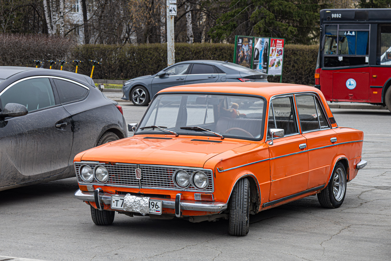 Свердловская область, № Т 736 КВ 196 — ВАЗ-2103 Жигули '72-84