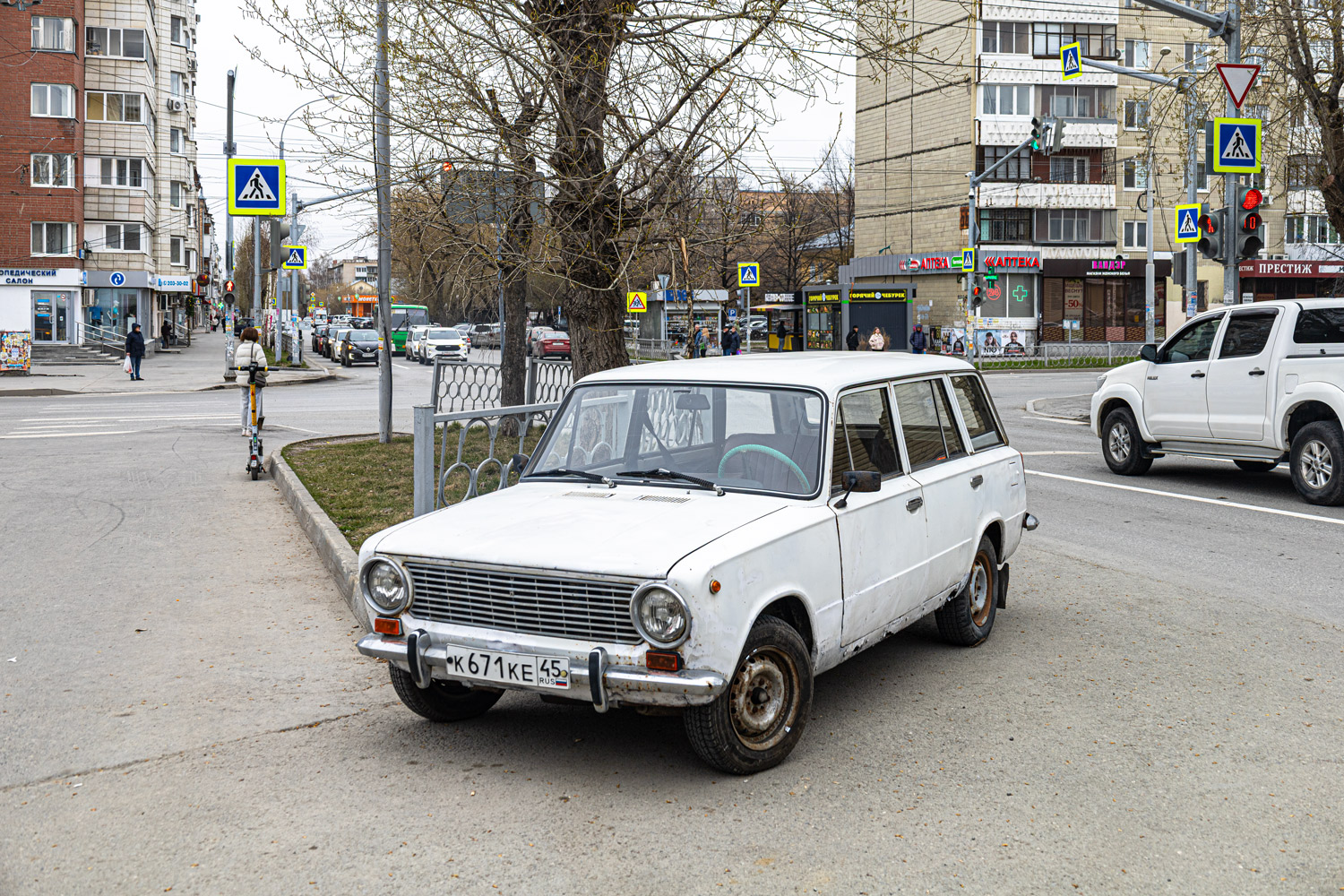 Курганская область, № К 671 КЕ 45 — ВАЗ-2102 Жигули '71-86