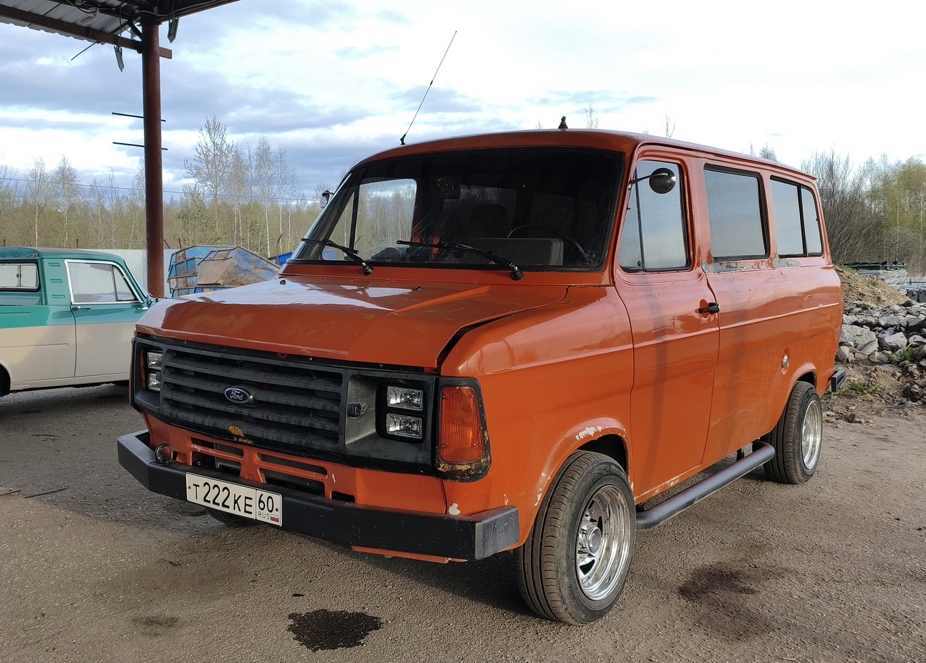 Псковская область, № Т 222 КЕ 60 — Ford Transit (2G) '78-86