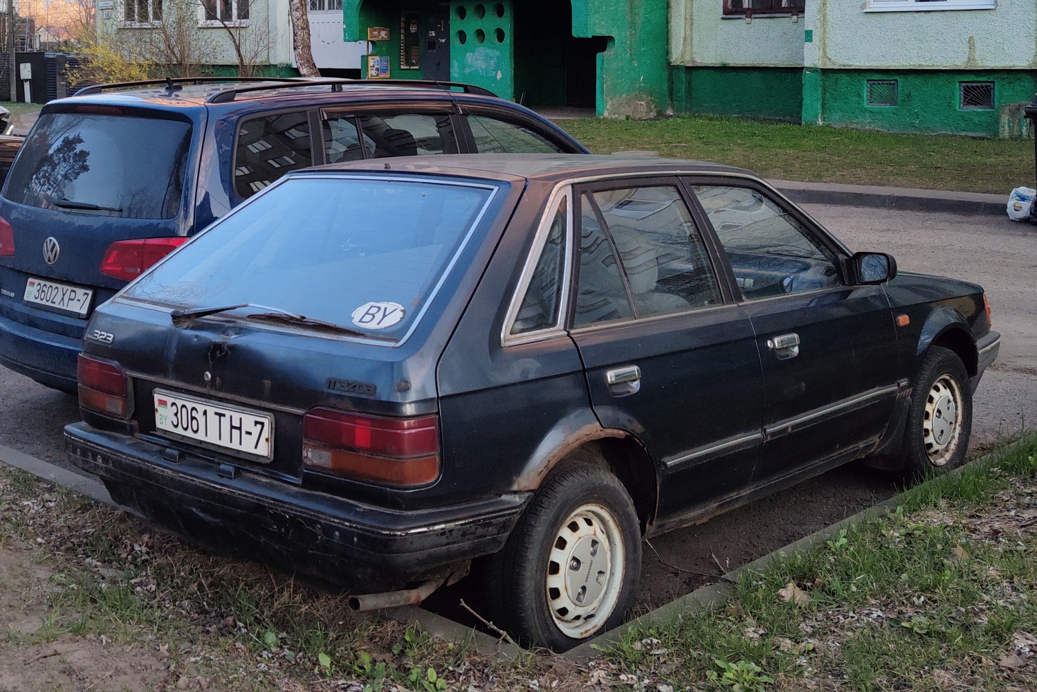 Минск, № 3061 ТН-7 — Mazda 323 (BD) '80-85