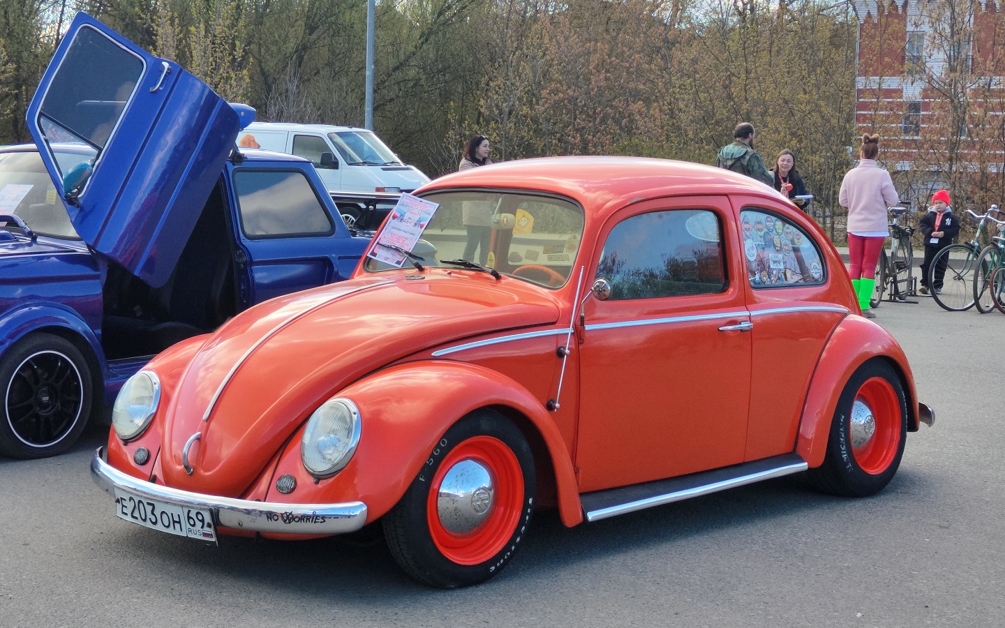 Тверская область, № Е 203 ОН 69 — Volkswagen Käfer (общая модель); Тверская область — Открытие сезона 2026 Ретро-клуба Калинин