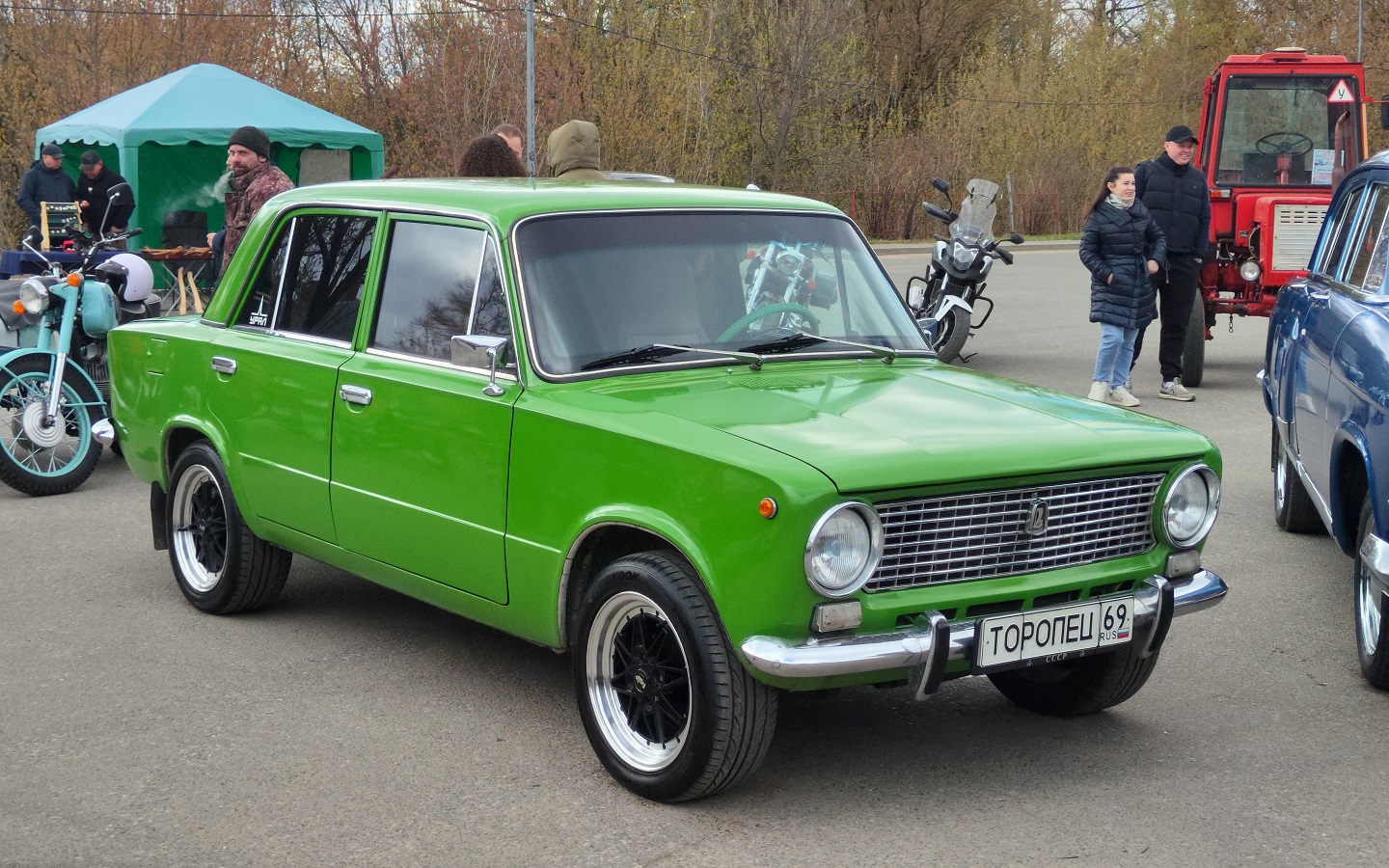 Тверская область, № О 700 РК 69 — ВАЗ-2101 Жигули '70-83; Тверская область — Открытие сезона 2026 Ретро-клуба Калинин