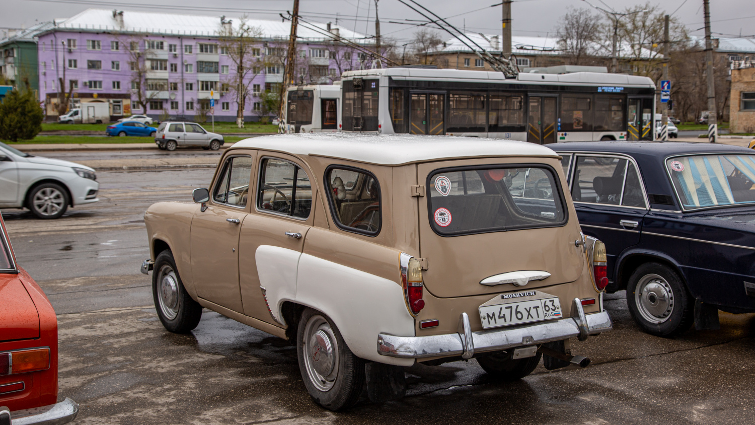 Самарская область, № М 476 ХТ 63 — Москвич-423/423Н '57-63; Самарская область — Открытие ретро-сезона 25 апреля 2026 г.