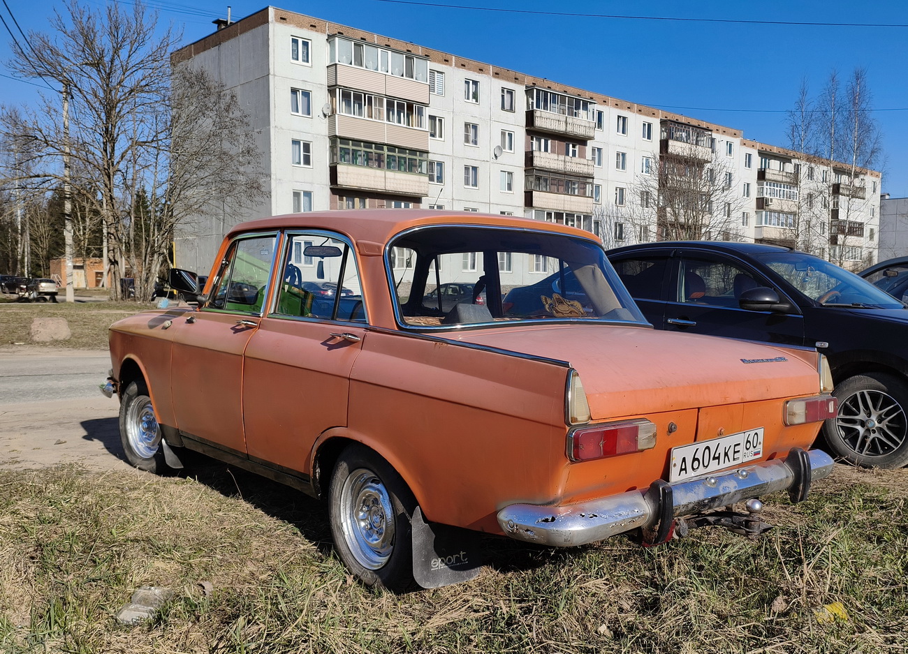 Псковская область, № А 604 КЕ 60 — Москвич-412ИЭ (Иж) '70-82