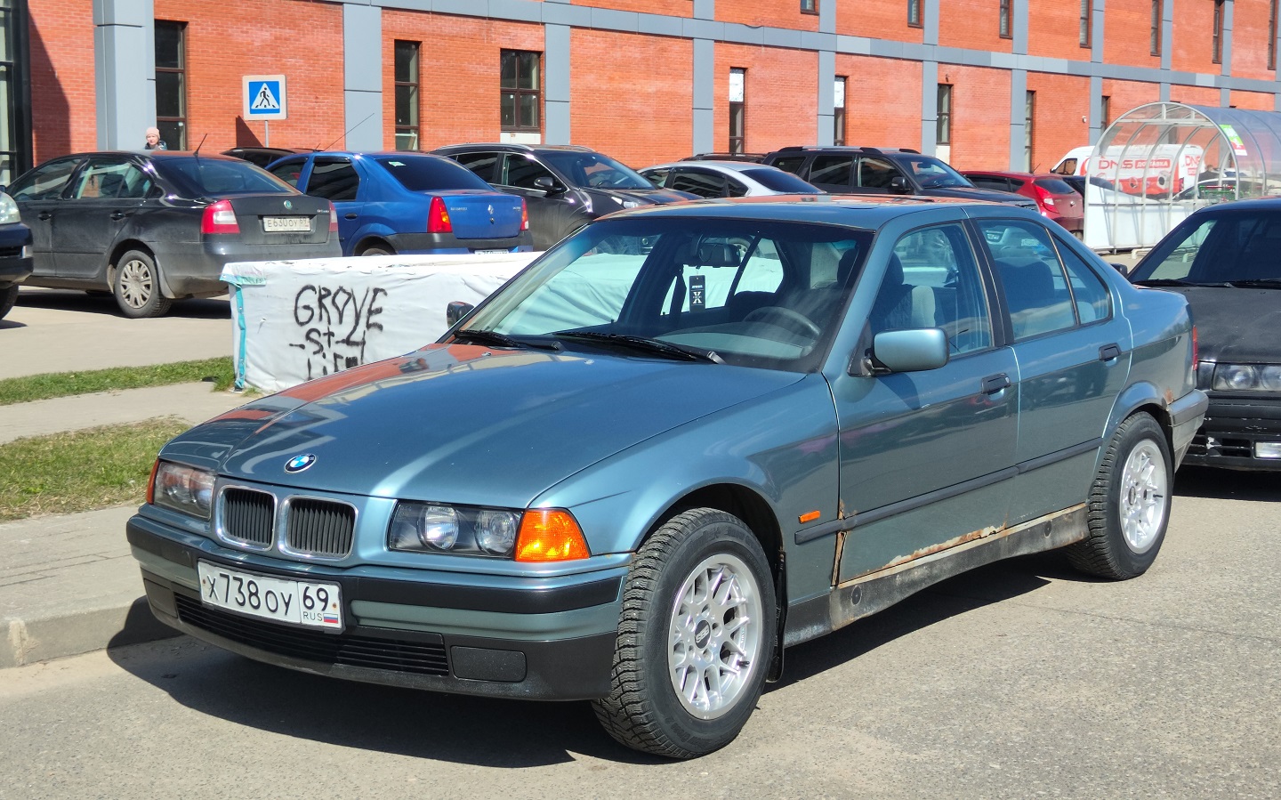 Тверская область, № Х 738 ОУ 69 — BMW 3 Series (E36) '90-00; Тверская область — Открытие сезона 2026 Ретро-клуба Калинин