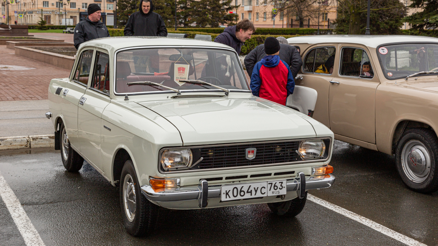 Самарская область, № К 064 УС 763 — Москвич-2140 '76-88; Самарская область — Открытие ретро-сезона 25 апреля 2026 г.