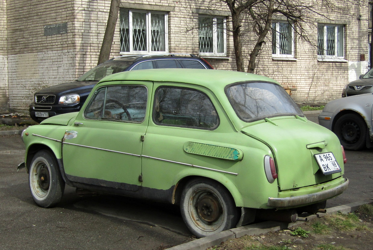 Санкт-Петербург, № А 965 ВК 98 — ЗАЗ-965АЭ Ялта '62-69
