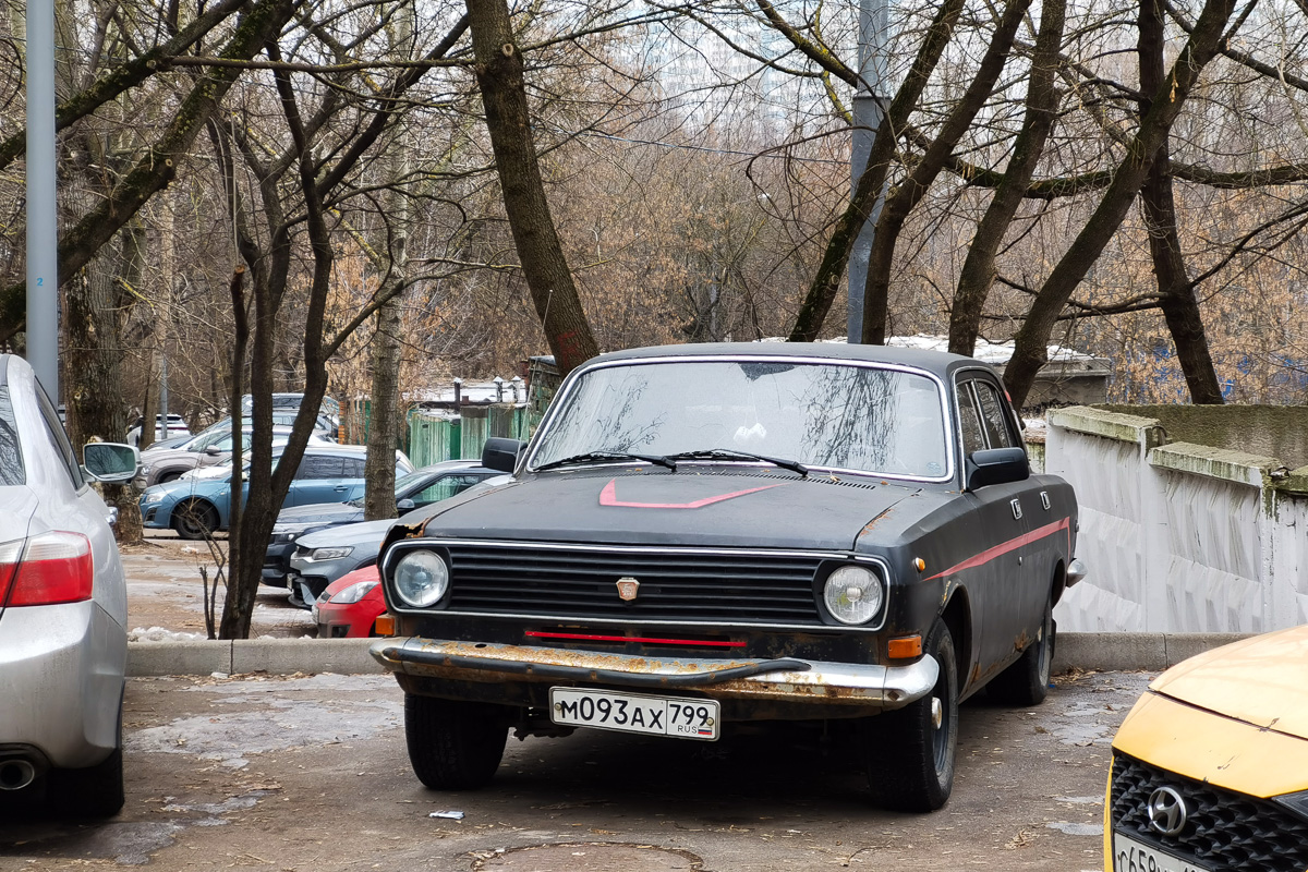 Москва, № М 093 АХ 799 — ГАЗ-24-10 Волга '85-92