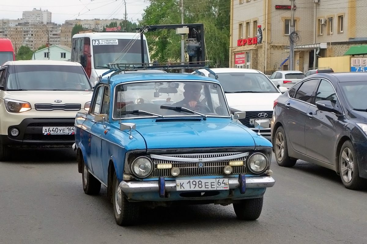 Саратовская область, № К 198 ЕЕ 64 — Москвич-412ИЭ (Иж) '70-82