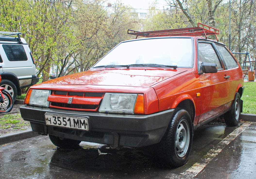 Москва, № Ч 3551 ММ — ВАЗ-2108 '84-94