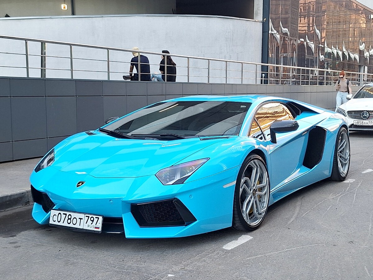 Москва, № С 078 ОТ 797 — Lamborghini Aventador '11-16