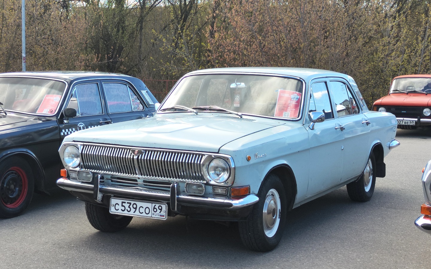 Тверская область, № С 539 СО 69 — ГАЗ-24 Волга '68-86; Тверская область — Открытие сезона 2026 Ретро-клуба Калинин
