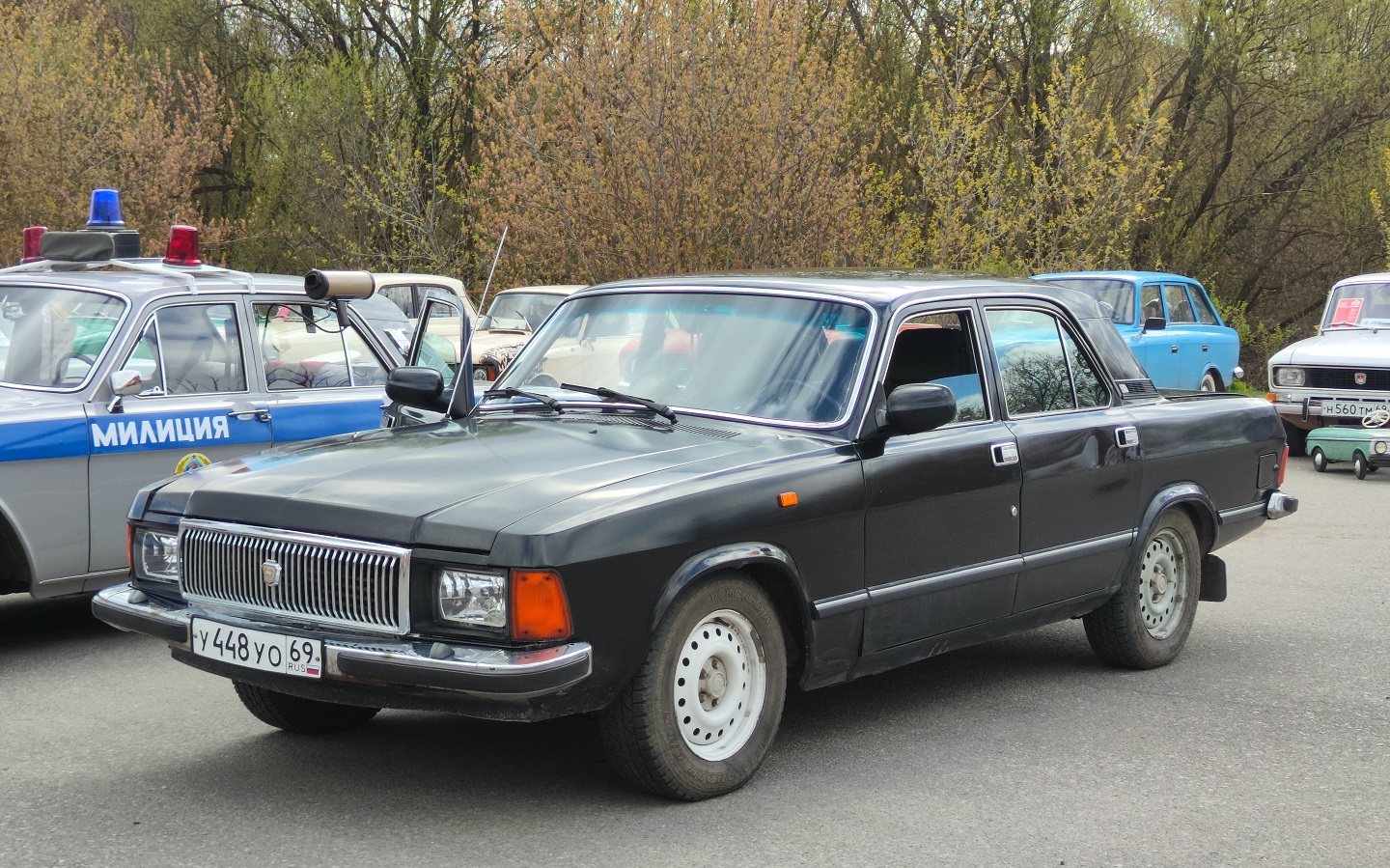 Тверская область, № У 448 УО 69 — ГАЗ-3102 Волга '81-08; Тверская область — Открытие сезона 2026 Ретро-клуба Калинин