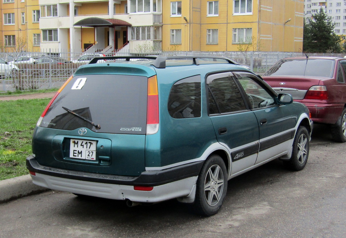 Хабаровский край, № М 417 ЕМ 27 — Toyota Sprinter Carib (AE110G) '95-02