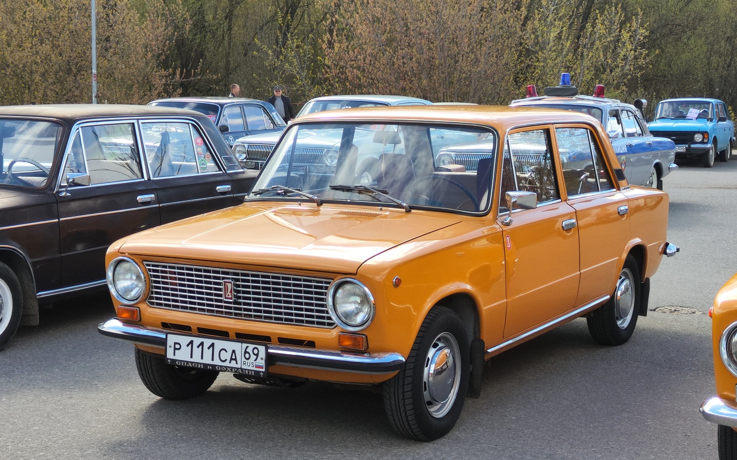 Тверская область, № Р 111 СА 69 — ВАЗ-21013 Жигули '77-88; Тверская область — Открытие сезона 2026 Ретро-клуба Калинин