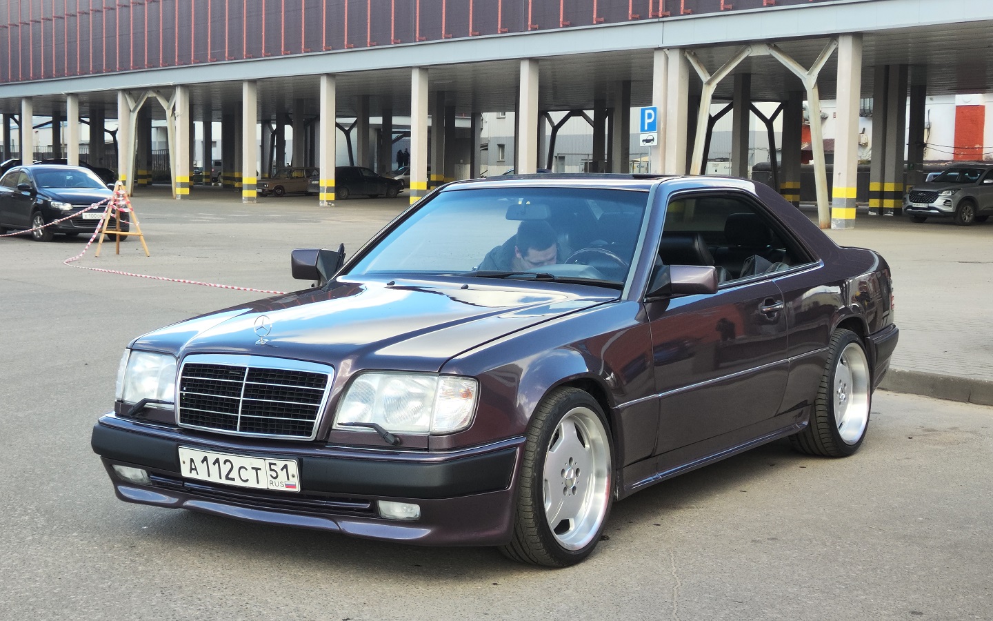 Тверская область, № А 112 СТ 51 — Mercedes-Benz (C124) '87-96; Тверская область — Открытие сезона 2026 Ретро-клуба Калинин