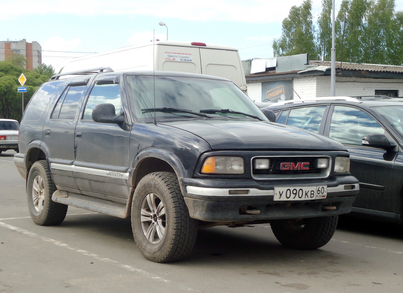 Псковская область, № У 090 КВ 60 — GMC Jimmy (2G) '95-05