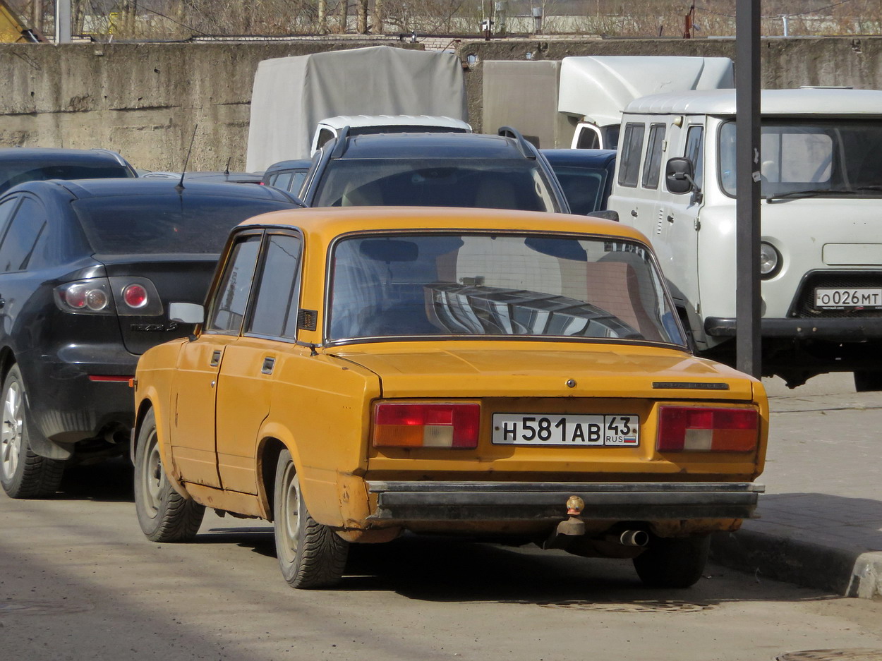 Кировская область, № Н 581 АВ 43 — ВАЗ-21051 Жигули '80-91
