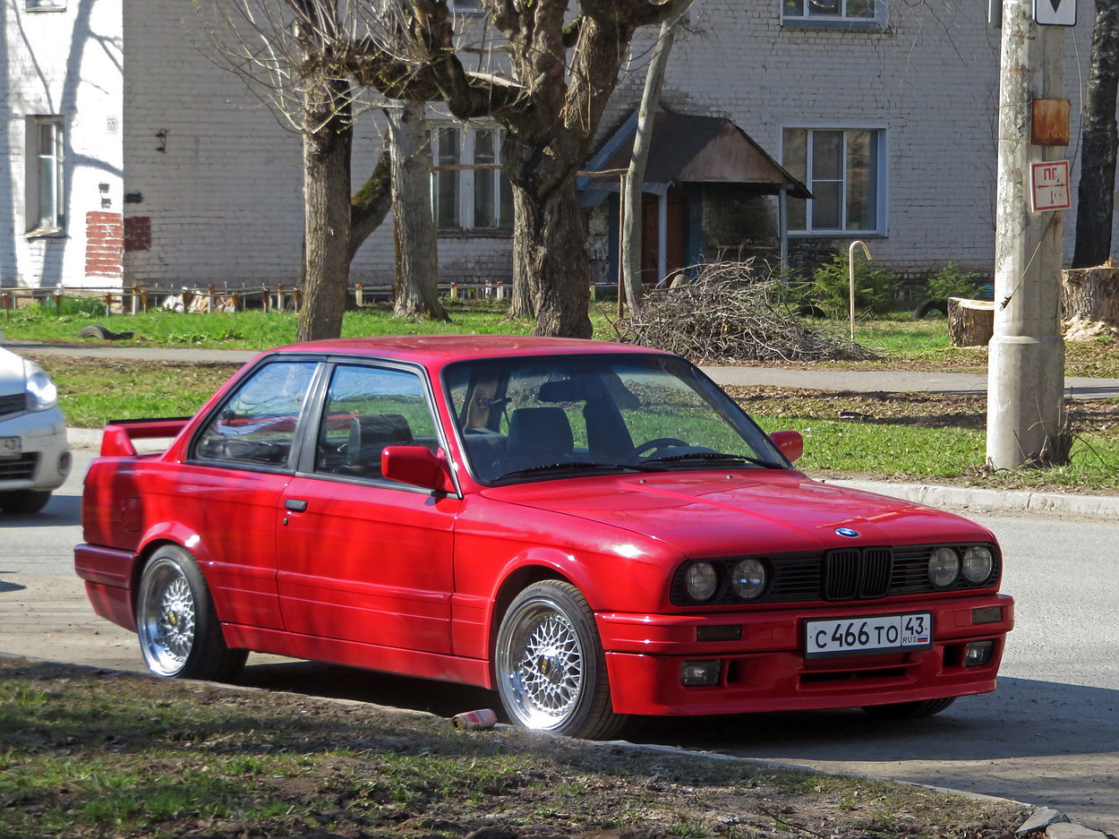 Кировская область, № С 466 ТО 43 — BMW 3 Series Coupe (E30) '82-91