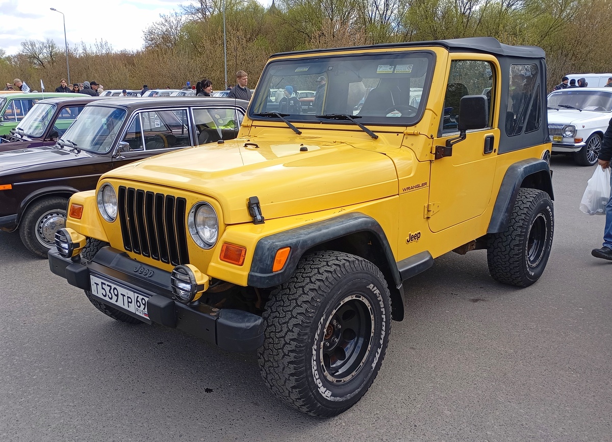 Тверская область, № Т 539 ТР 69 — Jeep Wrangler (TJ) '96-07; Тверская область — Открытие сезона 2026 Ретро-клуба Калинин