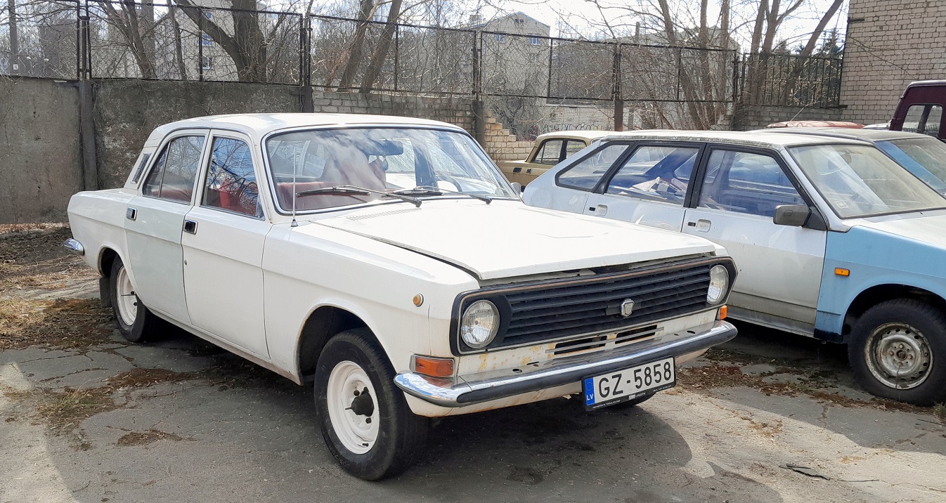 Латвия, № GZ-5858 — ГАЗ-24-10 Волга '85-92
