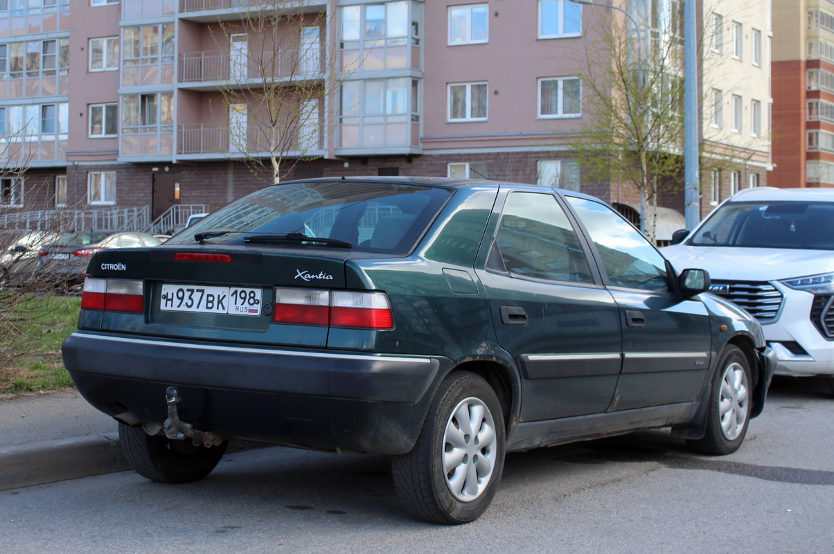 Санкт-Петербург, № Н 937 ВК 198 — Citroën Xantia '93-02