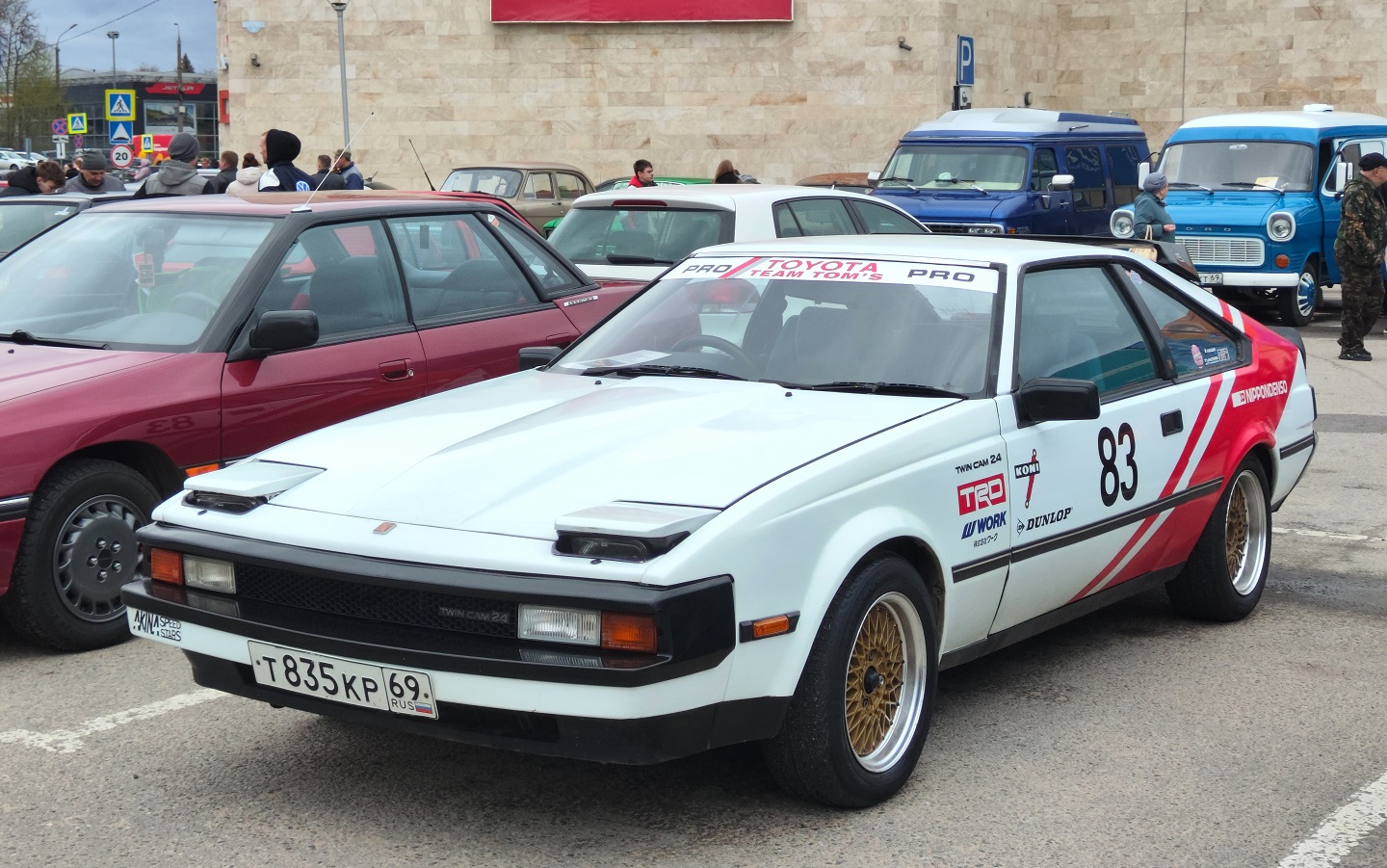 Тверская область, № Т 835 КР 69 — Toyota Celica XX (A60) '81-85; Тверская область — Открытие сезона 2026 Тверского ретро-клуба