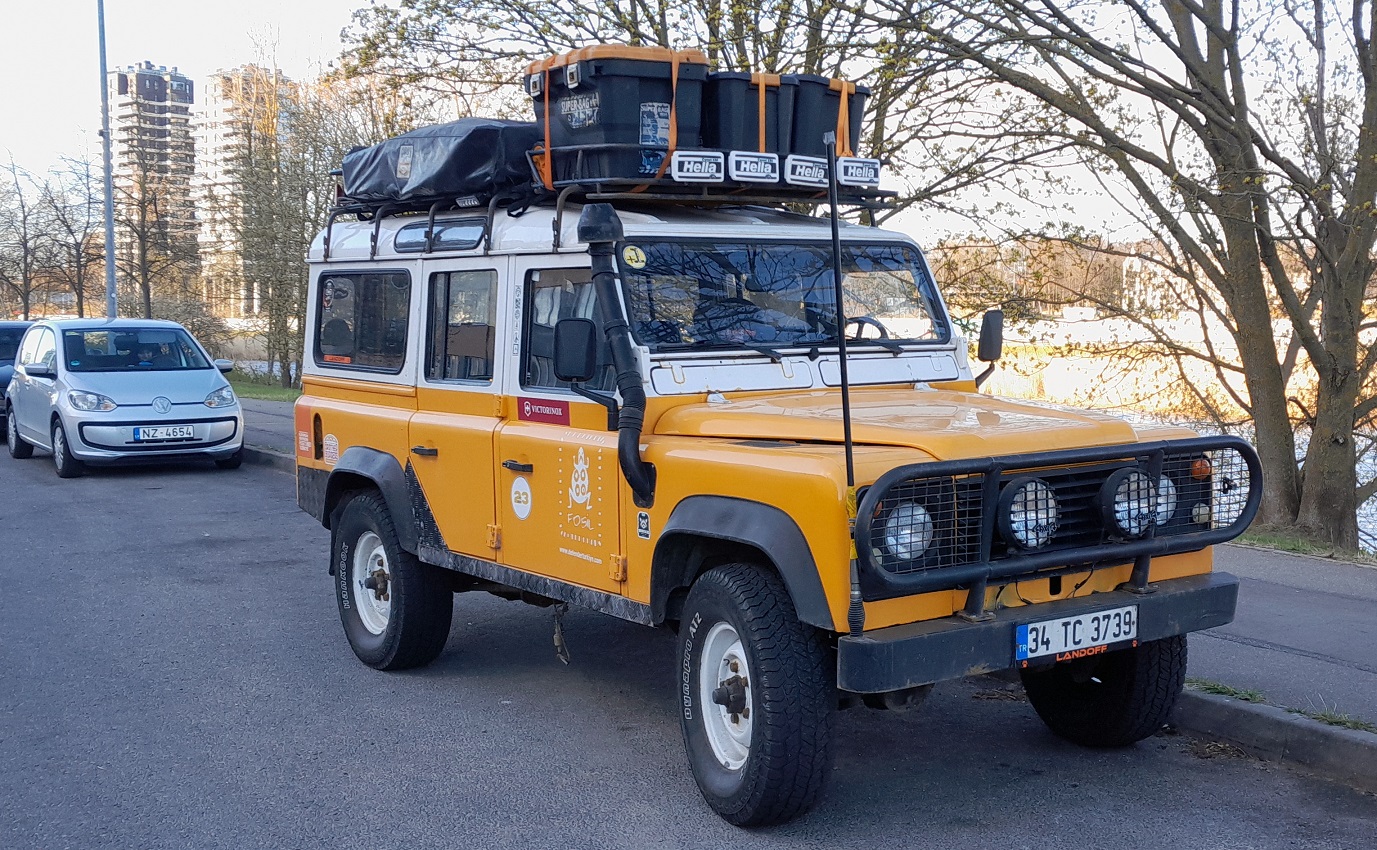 Турция, № 34 TC 3739 — Land Rover Defender '83-07