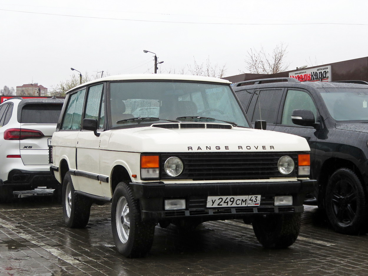 Кировская область, № У 249 СМ 43 — Land Rover Range Rover (1G) '70-96