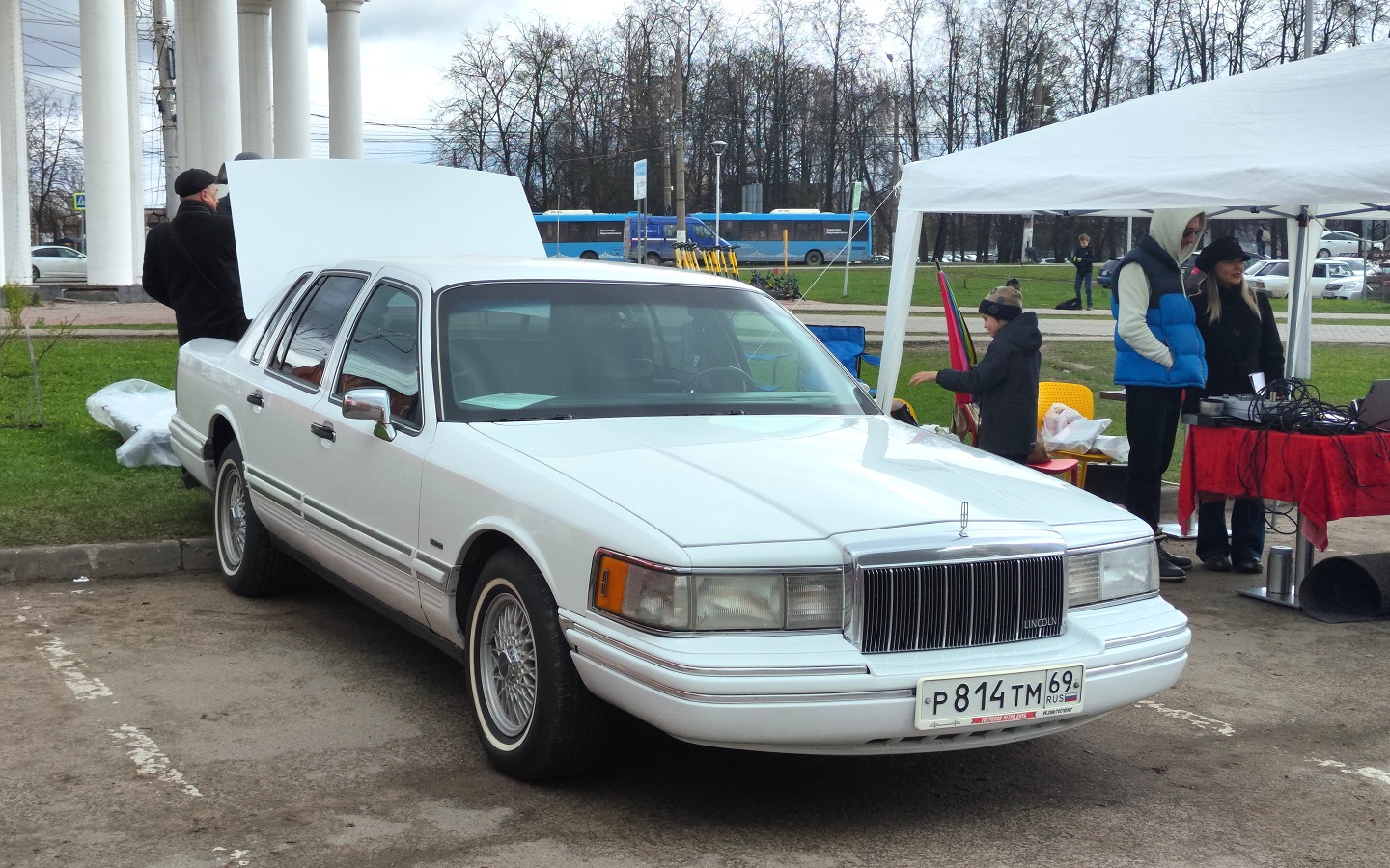 Тверская область, № Р 814 ТМ 69 — Lincoln Town Car (2G) '90-97; Тверская область — Открытие сезона 2026 Тверского ретро-клуба