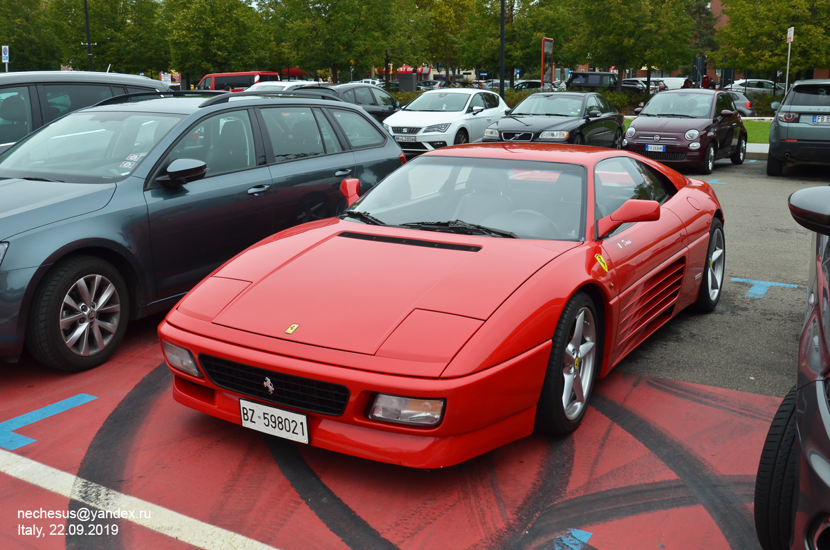 Италия, № BZ 598021 — Ferrari 348 '89-95