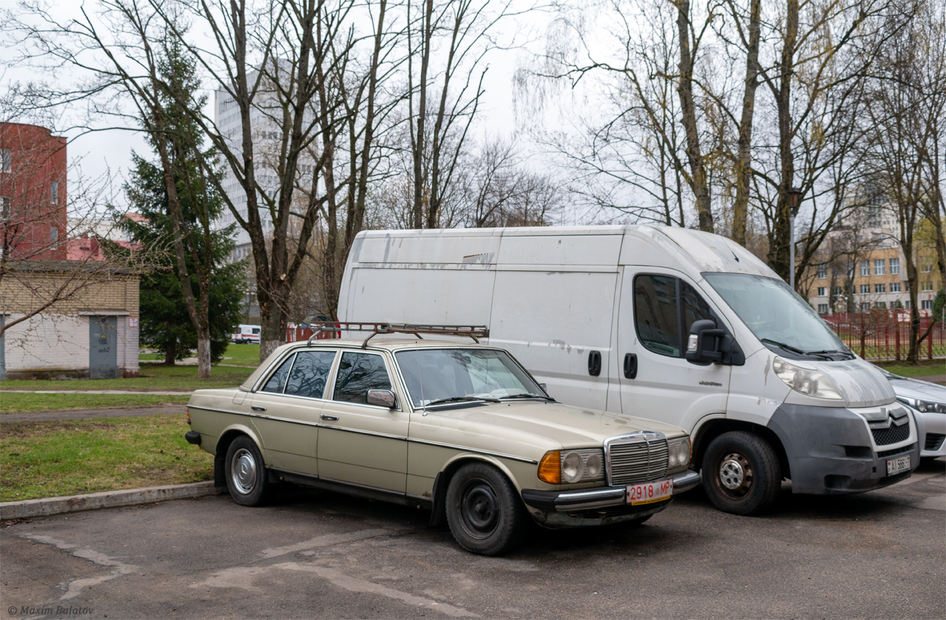 Минск, № 2918 МР — Mercedes-Benz (W123) '76-86