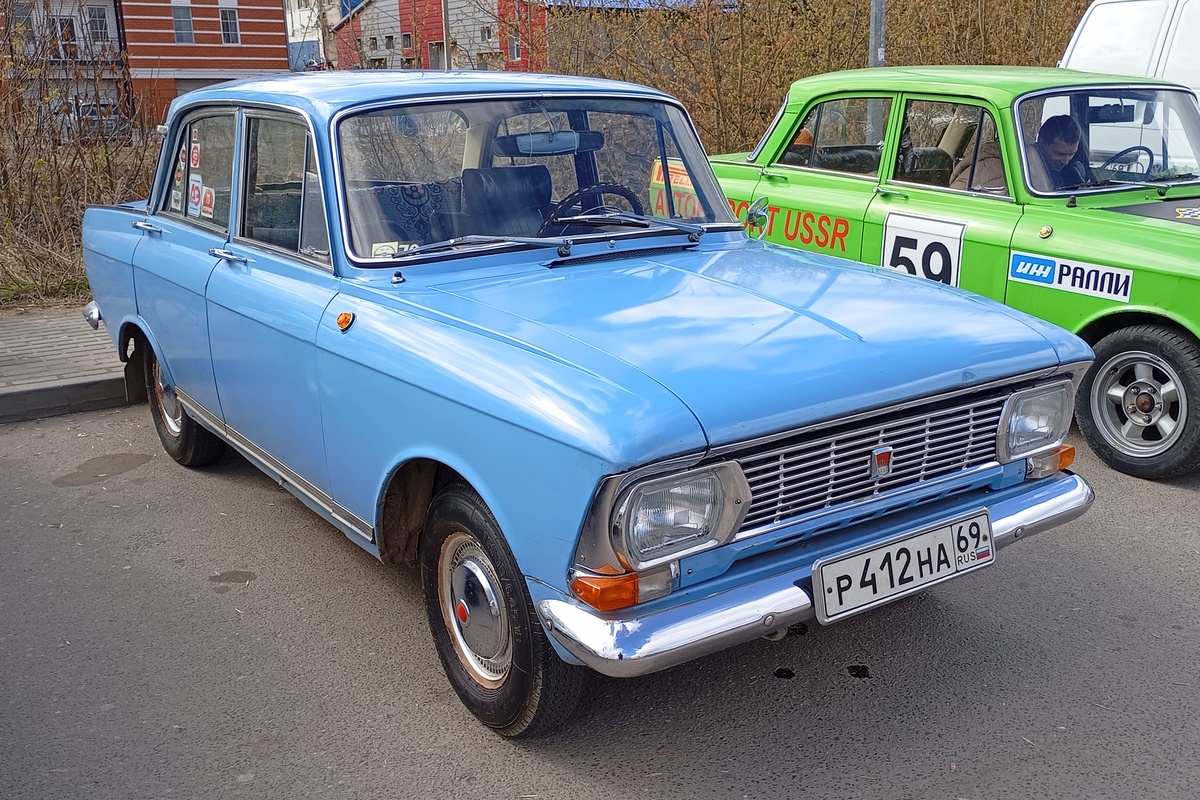 Тверская область, № Р 412 НА 69 — Москвич-412ИЭ '69-75; Тверская область — Открытие сезона 2026 Ретро-клуба Калинин