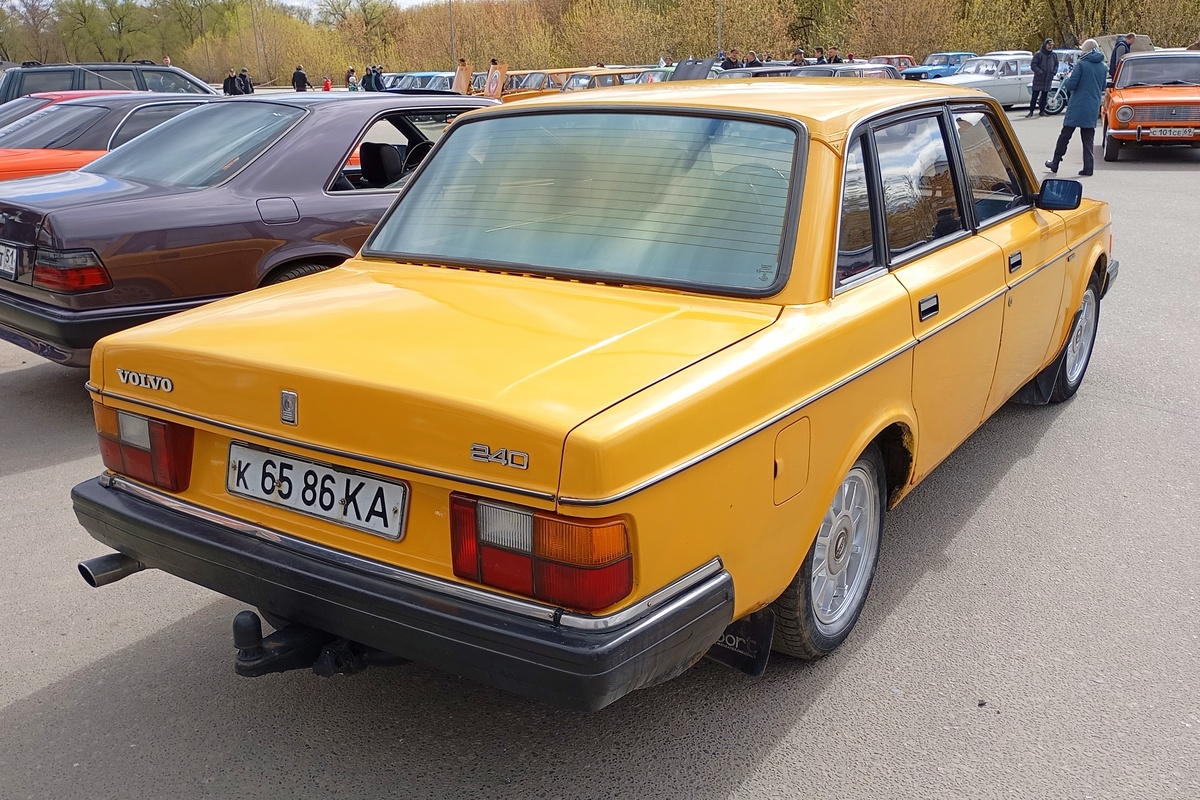 Тверская область, № К 6586 КА — Volvo 240 Series (общая модель); Тверская область — Открытие сезона 2026 Ретро-клуба Калинин