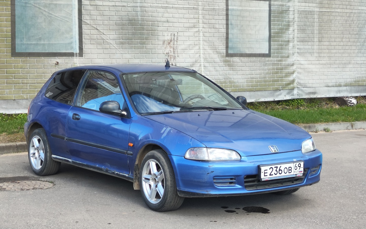 Тверская область, № Е 236 ОВ 69 — Honda Civic (4G) '87-91