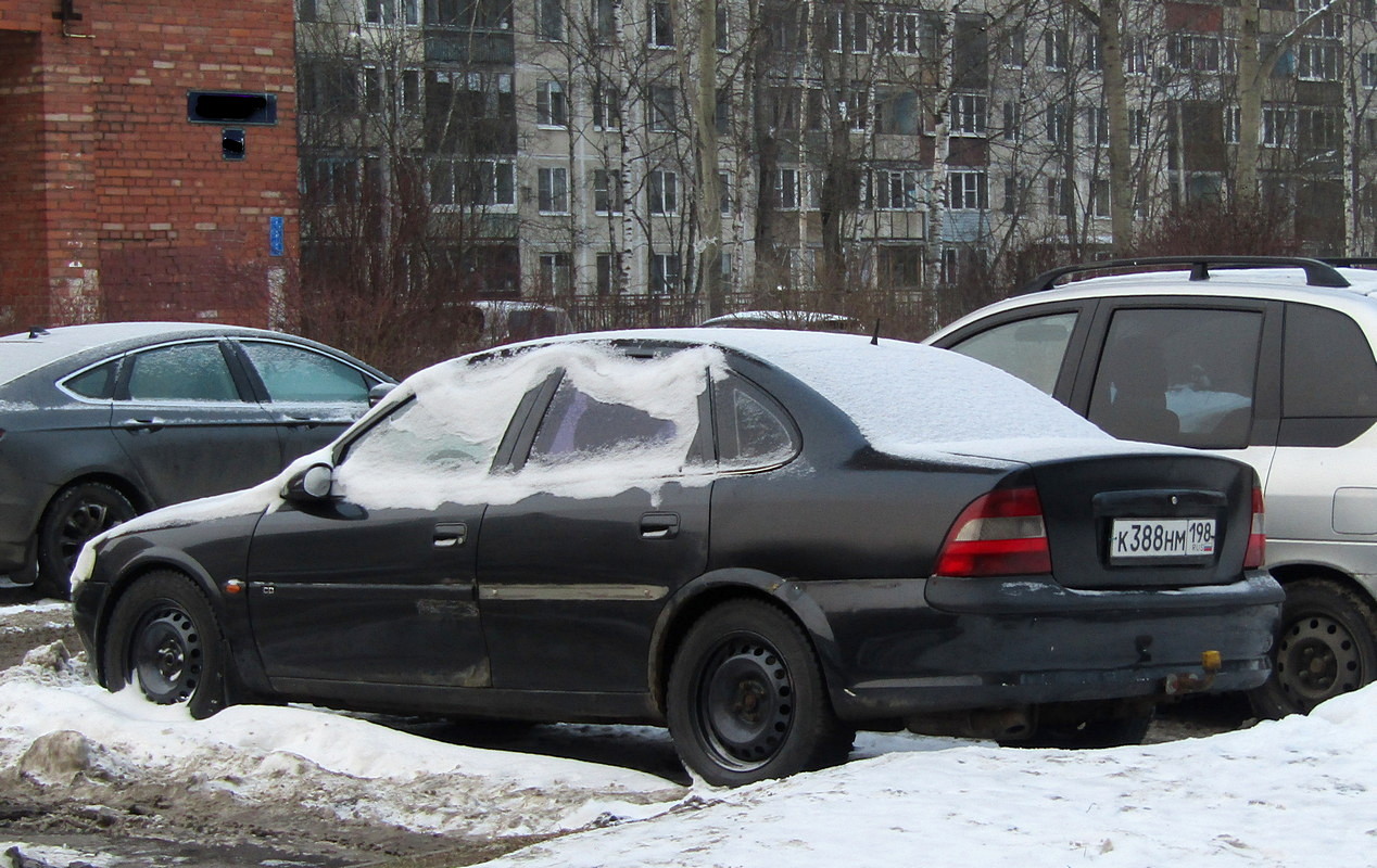 Санкт-Петербург, № К 388 НМ 198 — Opel Vectra (B) '95-02