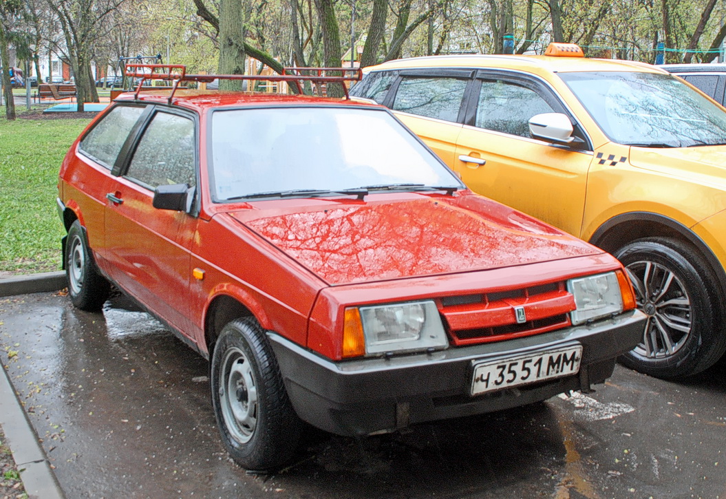 Москва, № Ч 3551 ММ — ВАЗ-2108 '84-94