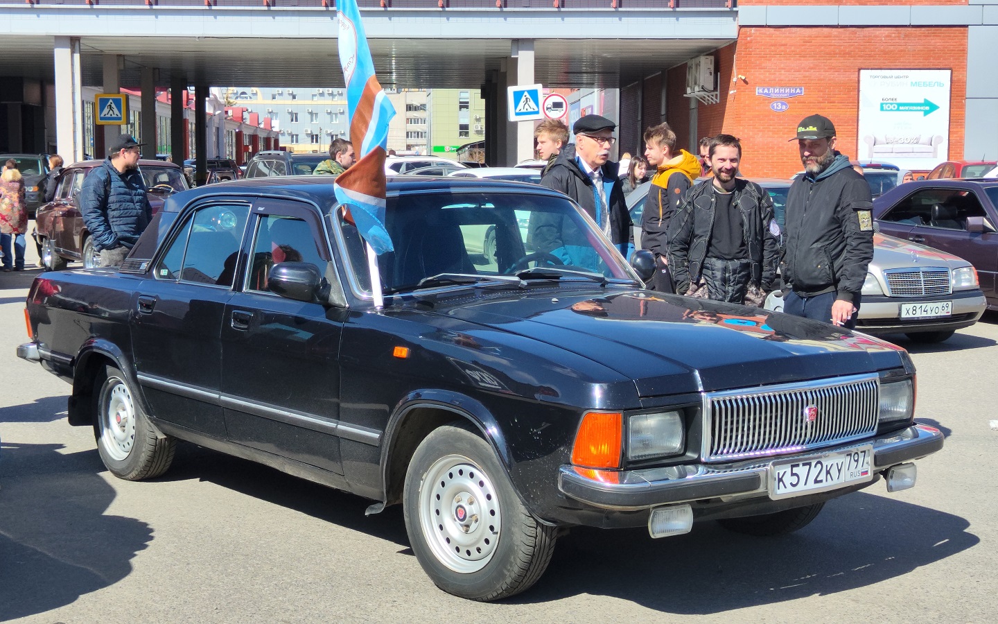 Московская область, № К 572 КУ 797 — ГАЗ-3102 Волга '81-08; Тверская область — Открытие сезона 2026 Ретро-клуба Калинин