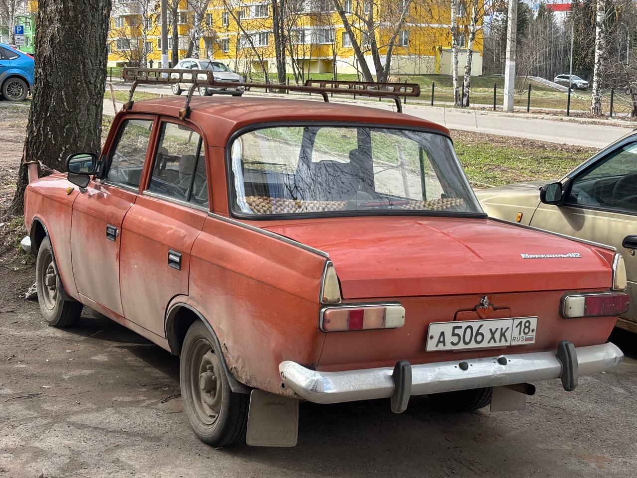 Удмуртия, № А 506 ХК 18 — Москвич-412ИЭ-028 (Иж) '82-01