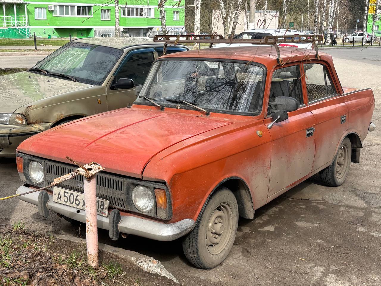 Удмуртия, № А 506 ХК 18 — Москвич-412ИЭ-028 (Иж) '82-01