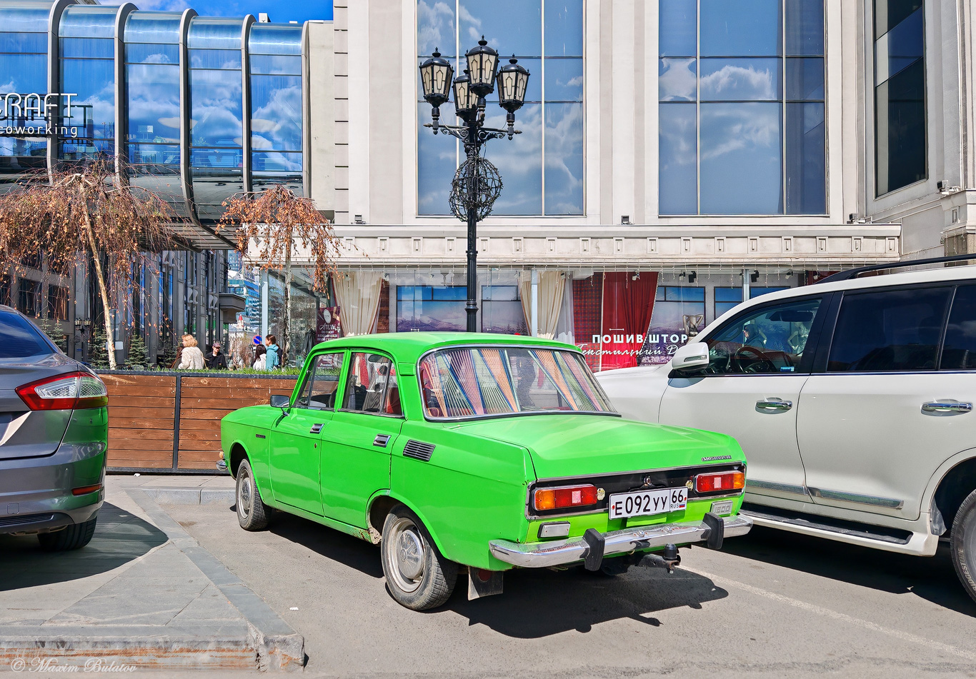 Свердловская область, № Е 092 УУ 66 — Москвич-2140 '76-88