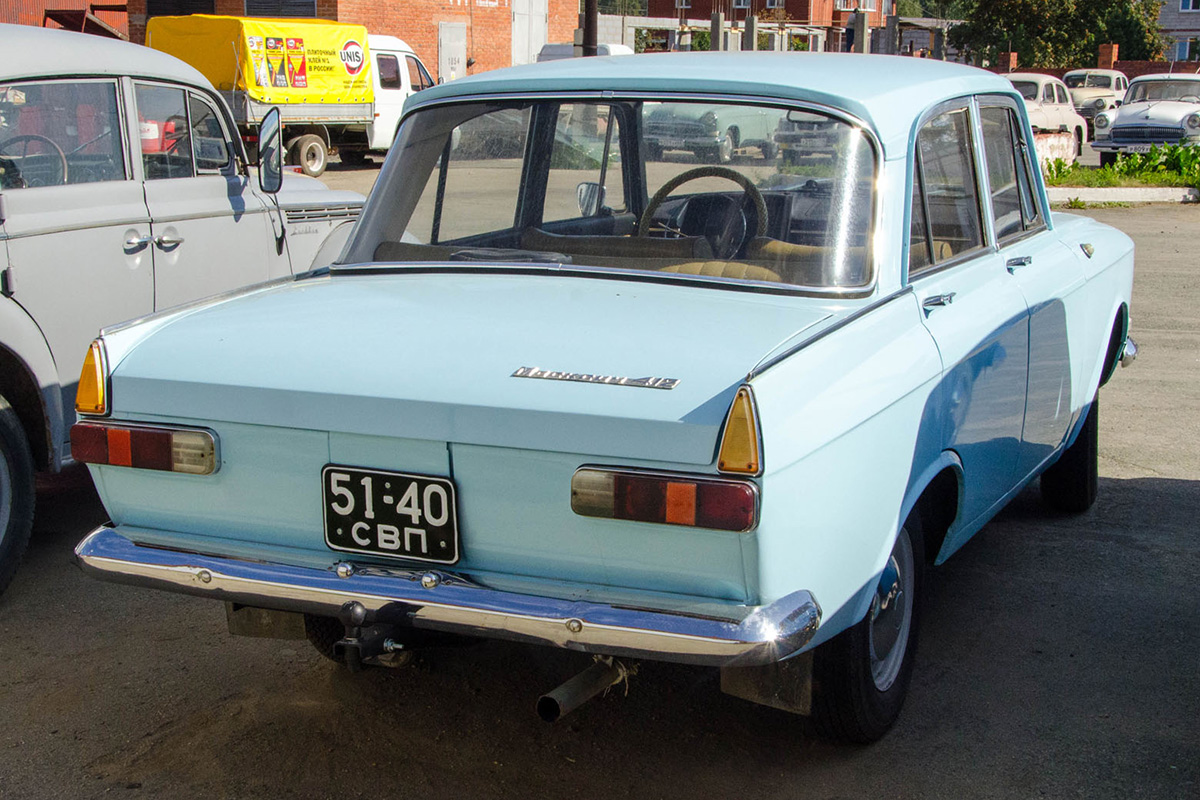 Свердловская область, № 51-40 СВП — Москвич-412ИЭ (Иж) '70-82