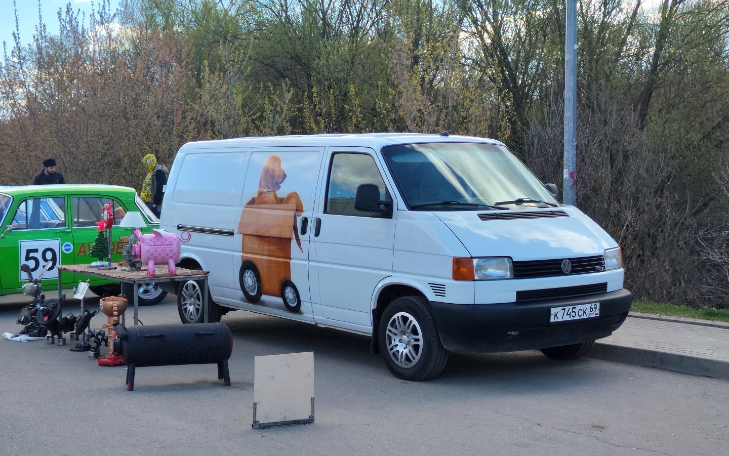 Тверская область, № К 745 СК 69 — Volkswagen Typ 2 (T4) '90-03
