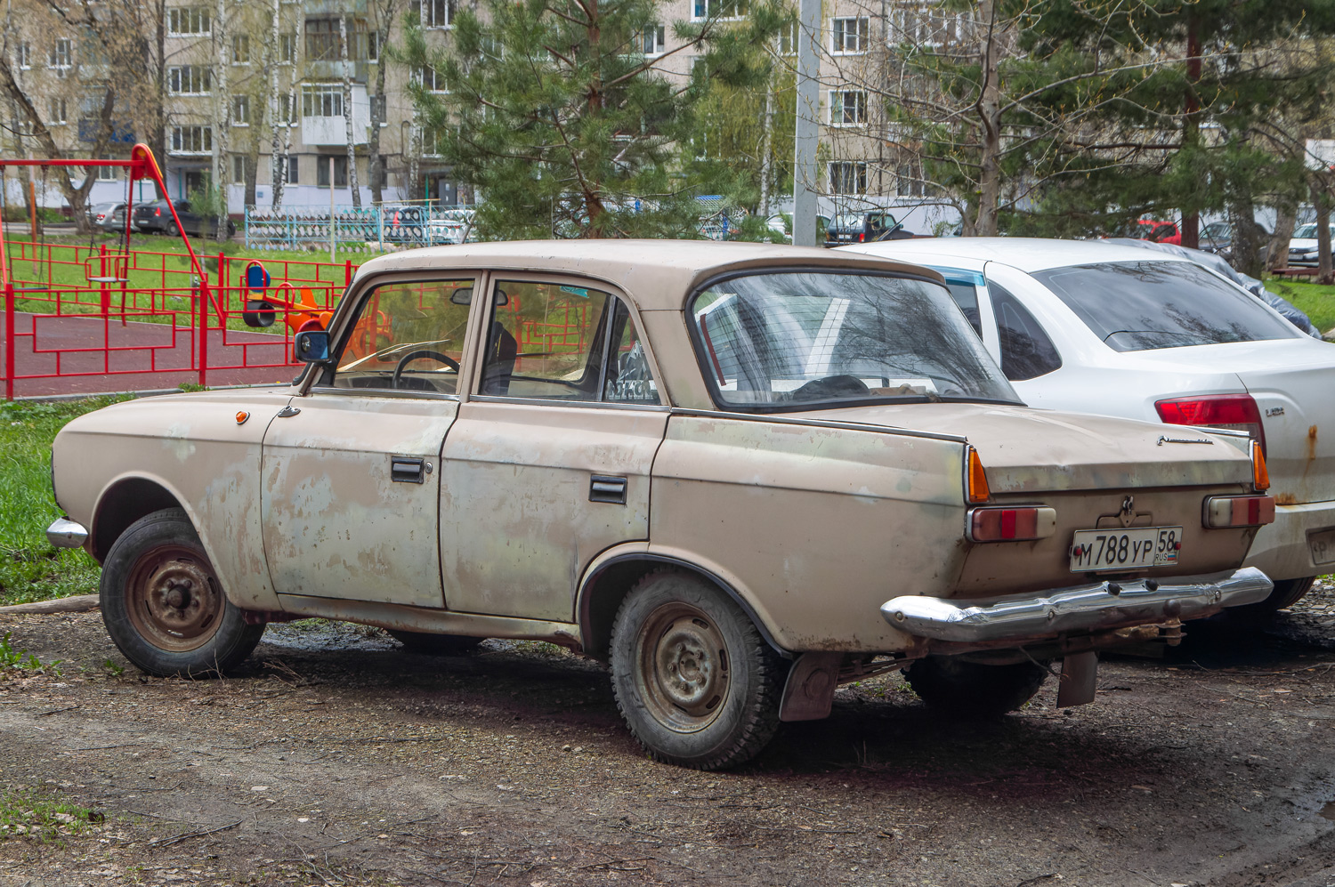 Пензенская область, № М 788 УР 58 — Москвич-412ИЭ-028 (Иж) '82-01