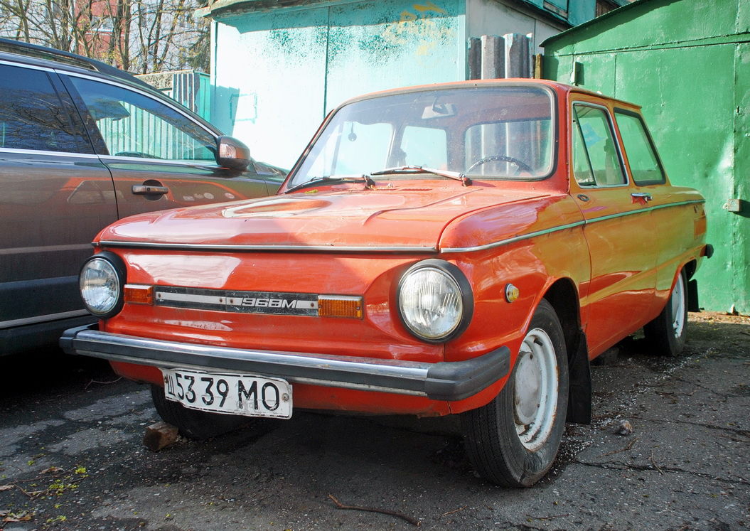 Москва, № Щ 5339 МО — ЗАЗ-968М Запорожец '79-94