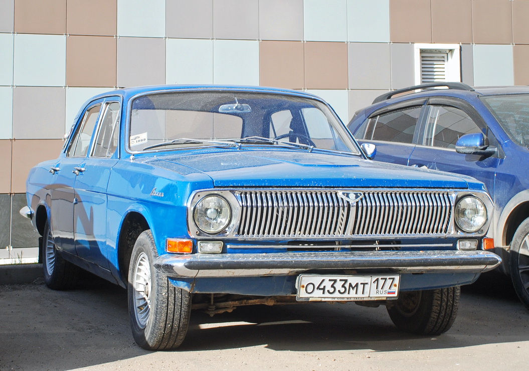 Москва, № О 433 МТ 177 — ГАЗ-24 Волга '68-86