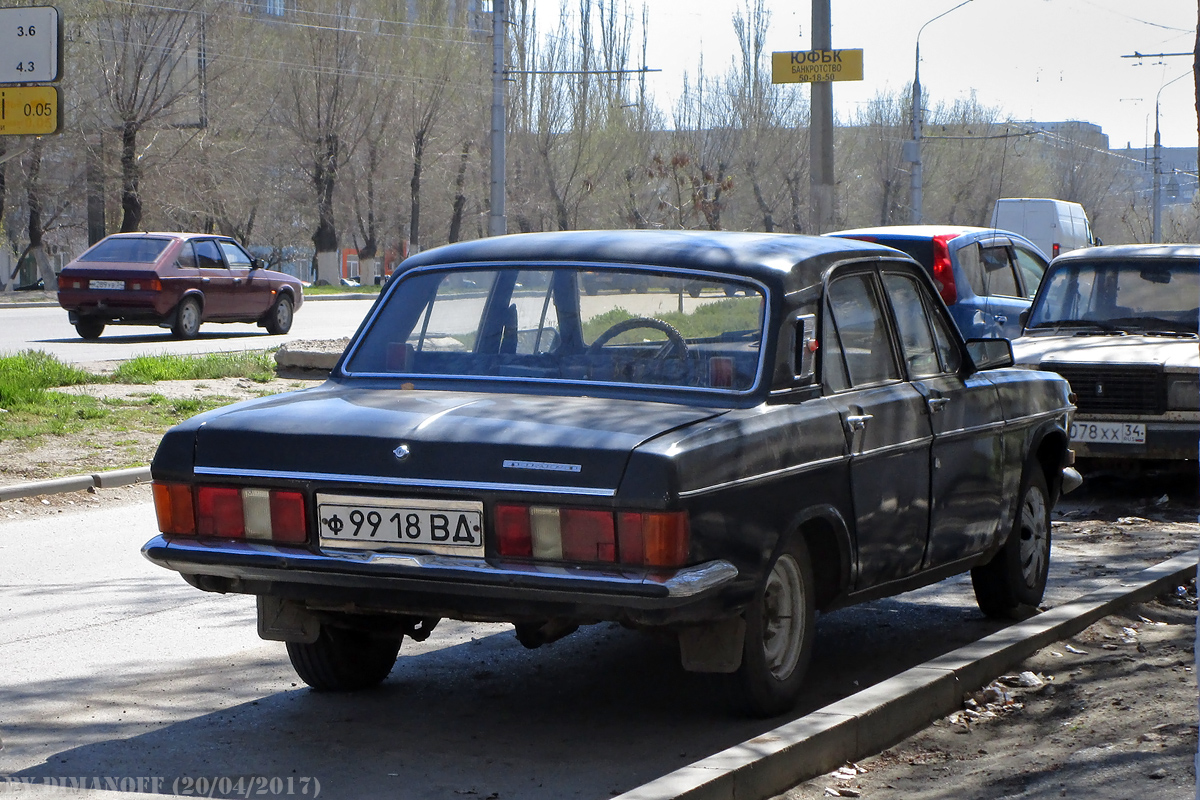 Волгоградская область, № Ф 9918 ВД — ГАЗ-24-01 Волга '70-86