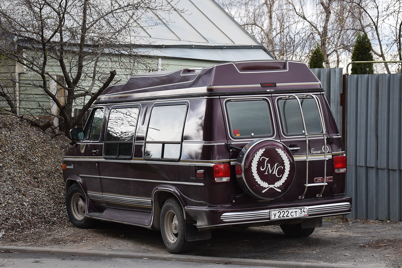 Волгоградская область, № У 222 СТ 34 — GMC Vandura '76-96
