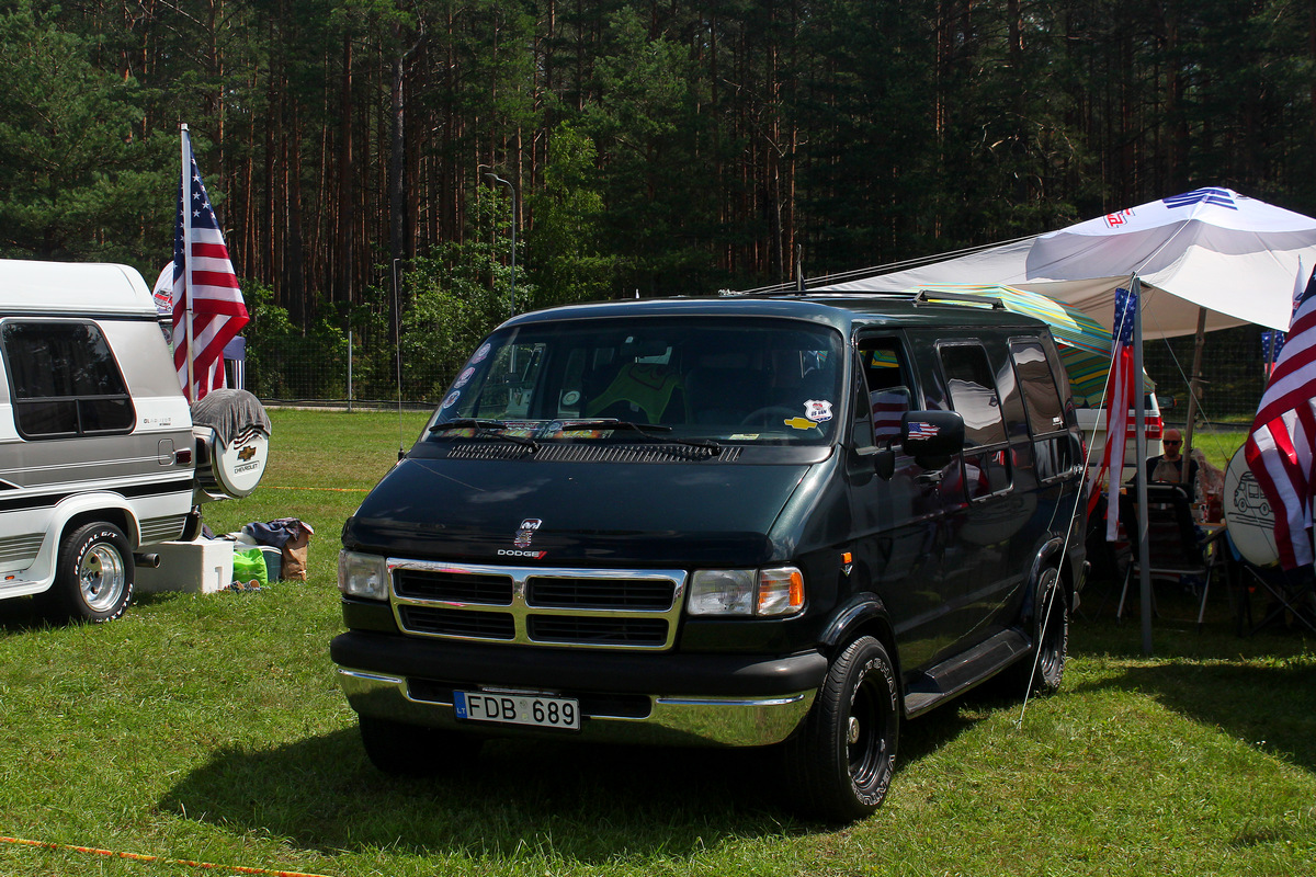 Литва, № FDB 689 — Dodge Ram Van (2G) '79-97; Литва — American Spirit 2025
