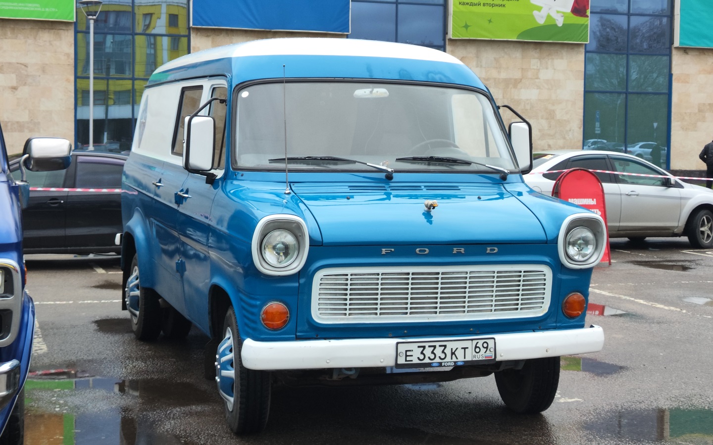 Тверская область, № Е 333 КТ 69 — Ford Transit (1G) '65-78; Тверская область — Открытие сезона 2026 Тверского ретро-клуба